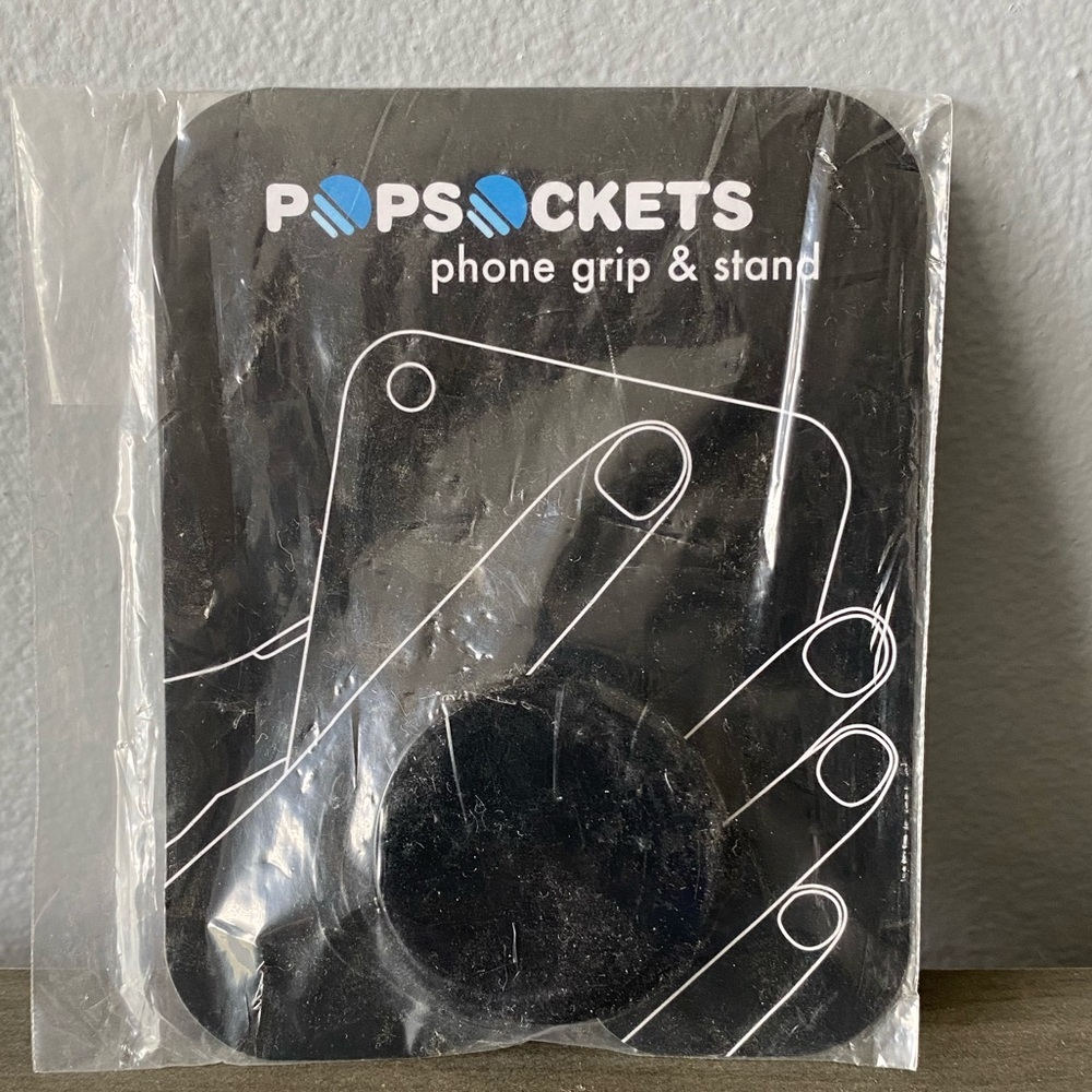 POPSOCKET Brand New Black still in Plastic